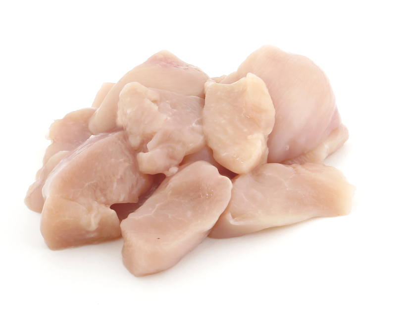 FILET DE POULET CUBÉ MARINÉ NATURE BRQ 2,5KG